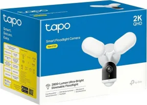 TP-Link Tapo C720 venkovní kamera s reflektory (4MP, 2K QHD, 1440p, IR 30m, WiFi, microSDcard, IP65)