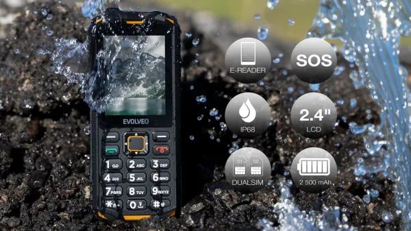 EVOLVEO StrongPhone X5
, čierna