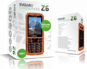 EVOLVEO StrongPhone Z6
, oranžová
