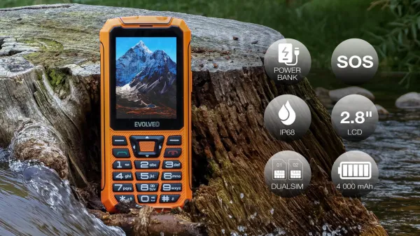 EVOLVEO StrongPhone Z6
, oranžová