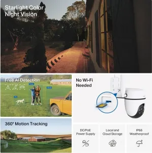 TP-Link Tapo C501GW 4G LTE venkovní-outdoor kamera (2MP, PTZ,Full HD 1080p,WiFi, 4GLTE,1xGbE,PoE,IR 30m,microSD)