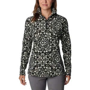 Columbia GLACIAL IV 1/2 ZIP Dámska mikina, čierna, veľkosť