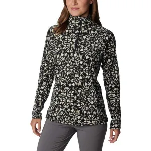 Columbia GLACIAL IV 1/2 ZIP Dámska mikina, čierna, veľkosť
