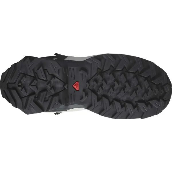 Salomon X RAISE MID GTX J Detská obuv, tmavo zelená, veľkosť