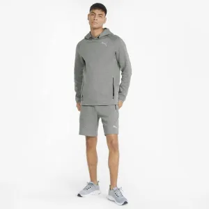 Puma EVOSTRIPE HOODIE Športová mikina, sivá, veľkosť