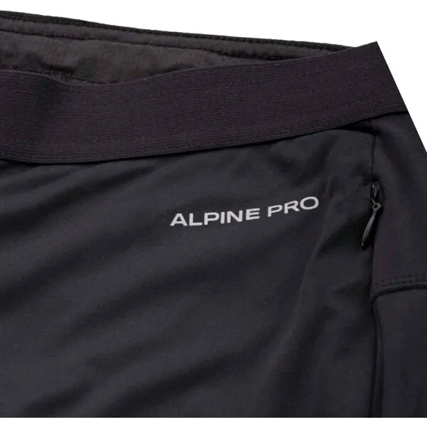 ALPINE PRO QVALA Dámske outdoorové nohavice, čierna, veľkosť