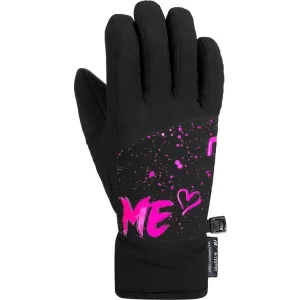 Reusch BEATRIX R-TEX XT JUNIOR Juniorske lyžiarske rukavice, čierna, veľkosť