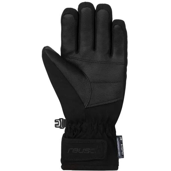 Reusch BEATRIX R-TEX XT JUNIOR Juniorske lyžiarske rukavice, čierna, veľkosť