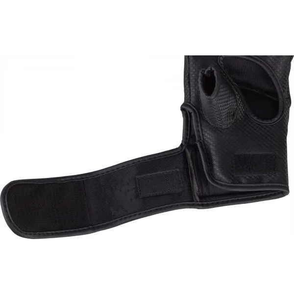 Fitforce PRO POWER MMA bezprstové rukavice, čierna, veľkosť