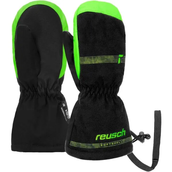 Reusch MAXI R-TEX XT MITTEN Detské zimné rukavice, čierna, veľkosť 3