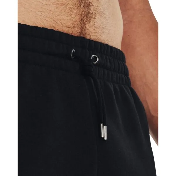 Under Armour ESSENTIAL FLEECE Pánske kraťasy, čierna, veľkosť