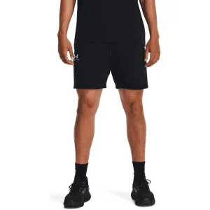 Under Armour ESSENTIAL FLEECE Pánske kraťasy, čierna, veľkosť