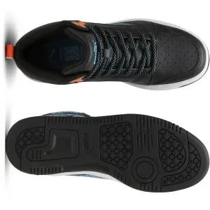 Puma REBOUND V6  MID TECHIE BUDDY JR Detská obuv na voľný čas, čierna, veľkosť 38