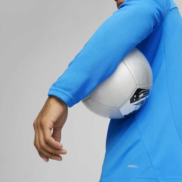 Puma TEAMFINAL TRAINING 1/4 ZIP Pánske futbalové tričko, svetlomodrá, veľkosť
