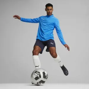 Puma TEAMFINAL TRAINING 1/4 ZIP Pánske futbalové tričko, svetlomodrá, veľkosť