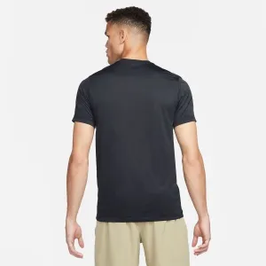 Nike NK DF TEE RLGD CAMO Pánske tréningové tričko, čierna, veľkosť