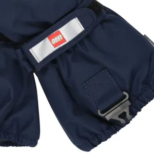 LEGO&reg; kidswear LWATLIN 706 Detské lyžiarske rukavice, tmavo modrá, veľkosť