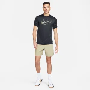 Nike NK DF TEE RLGD CAMO Pánske tréningové tričko, čierna, veľkosť