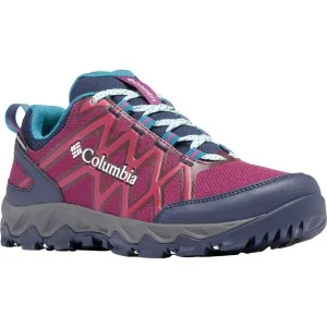 Columbia HIKEPEAK WP W Dámska outdoorová obuv, vínová, veľkosť 39
