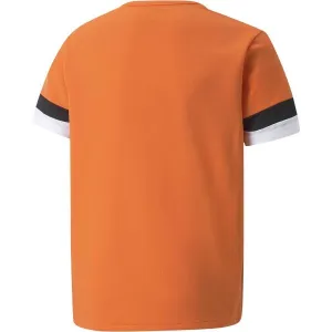 Puma TEAMRISE JERSEY JR Detské tričko, oranžová, veľkosť