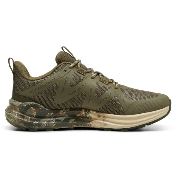 Puma REFLECT LITE TRAIL LANDSLIDE Pánska bežecká obuv, khaki, veľkosť 41