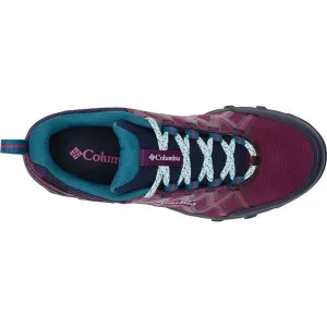 Columbia HIKEPEAK WP W Dámska outdoorová obuv, vínová, veľkosť 39