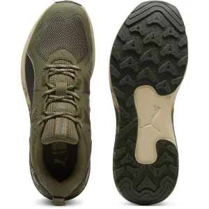 Puma REFLECT LITE TRAIL LANDSLIDE Pánska bežecká obuv, khaki, veľkosť 41