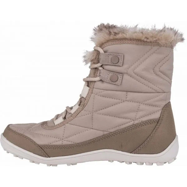 Columbia MINX SHORTY III Dámska zimná obuv, béžová, veľkosť 39.5