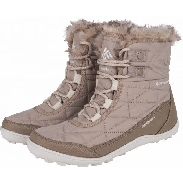 Columbia MINX SHORTY III Dámska zimná obuv, béžová, veľkosť 39.5