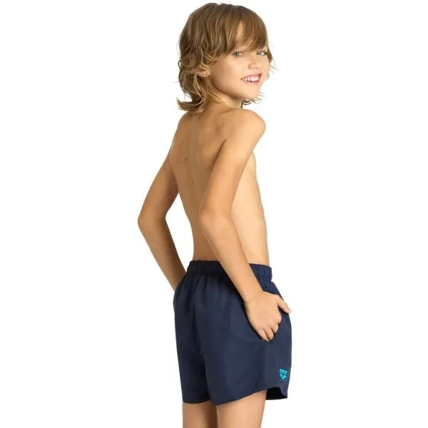 Arena BEACH SHORT LOGO JR Chlapčenské športové šortky, tmavo modrá, veľkosť 6-7Y