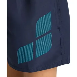 Arena BEACH SHORT LOGO JR Chlapčenské športové šortky, tmavo modrá, veľkosť 6-7Y