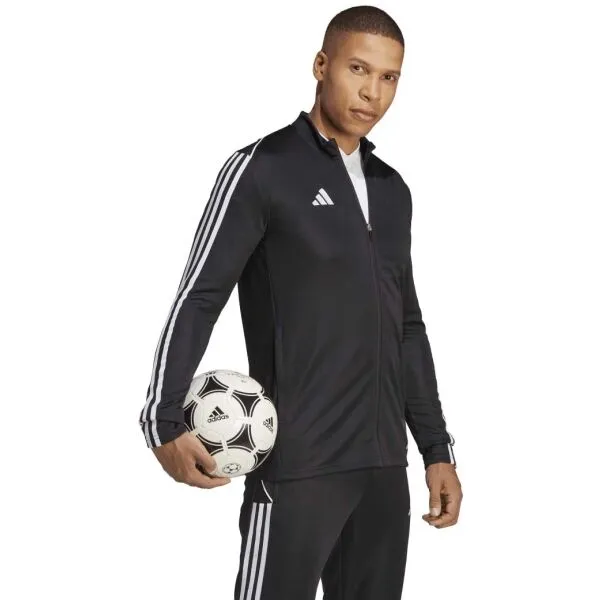 adidas TIRO 23 LEAGUE TRACK TOP Pánska futbalová bunda, čierna, veľkosť