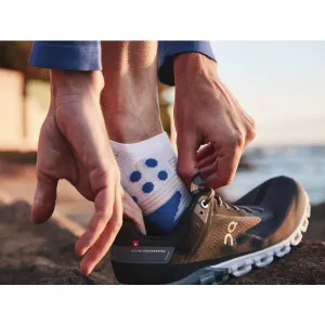 Compressport NO SHOW SOCKS Členkové  športové  ponožky, biela, veľkosť