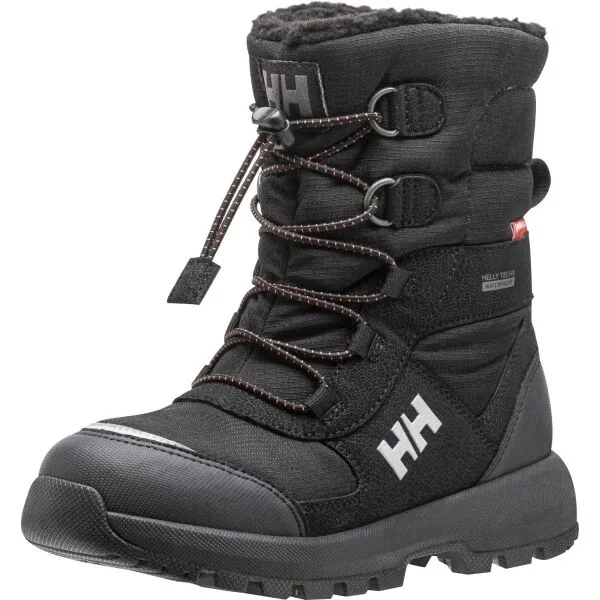 Helly Hansen JK SILVERTON BOOT HT Detská zimná obuv, čierna, veľkosť 32