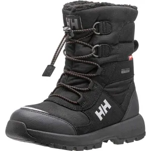 Helly Hansen JK SILVERTON BOOT HT Detská zimná obuv, čierna, veľkosť 32