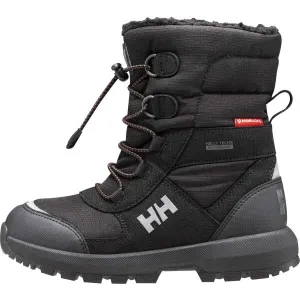 Helly Hansen JK SILVERTON BOOT HT Detská zimná obuv, čierna, veľkosť 32
