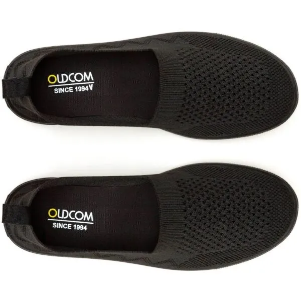 Oldcom LORA Dámske slip-on tenisky, čierna, veľkosť