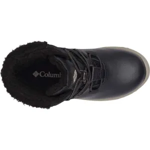 Columbia YOUTH MORITZA BOOT Detská vodoodolná zimná obuv, čierna, veľkosť 32
