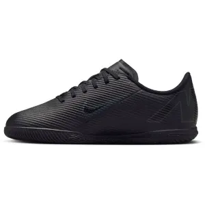 Nike JR MERCURIAL VAPOR 16 CLUB Detská halová obuv, čierna, veľkosť 32