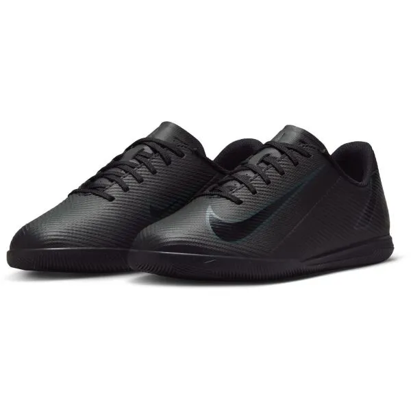 Nike JR MERCURIAL VAPOR 16 CLUB Detská halová obuv, čierna, veľkosť 32