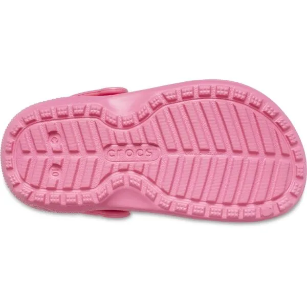 Crocs CLASSIC LINED CLOG T Dievčenská nazúvacia obuv, ružová, veľkosť 20/21