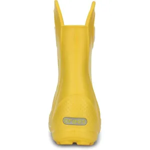 Crocs HANDLE IT RAIN BOOT KIDS Detské gumáky, žltá, veľkosť 32/33