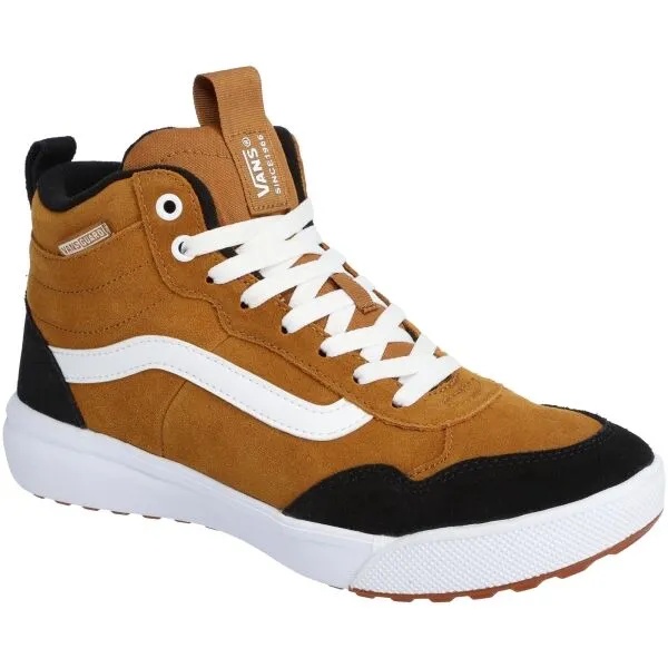 Pánske členkové zimné topánky VANS MN Range EXP HI VansGuard (Suede) golden brown white