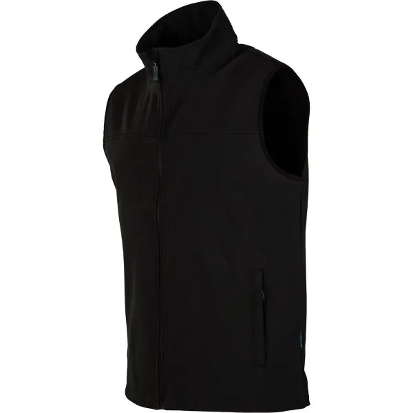Hi-Tec LUMAN SOFTSHELL VEST LUMAN SOFTSHELL VEST - Pánska softshellová vesta, čierna, veľkosť