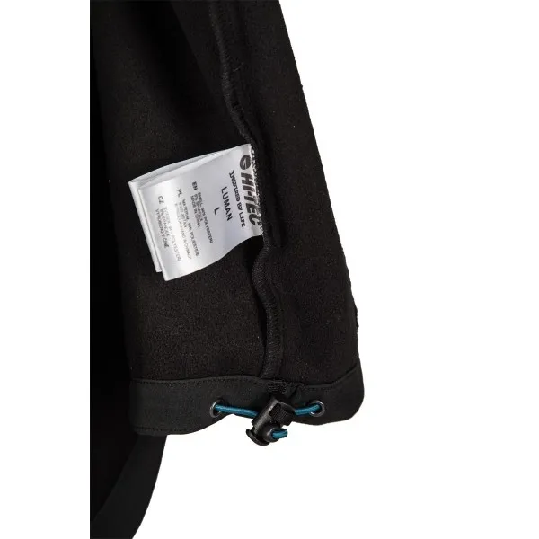 Hi-Tec LUMAN SOFTSHELL VEST LUMAN SOFTSHELL VEST - Pánska softshellová vesta, čierna, veľkosť