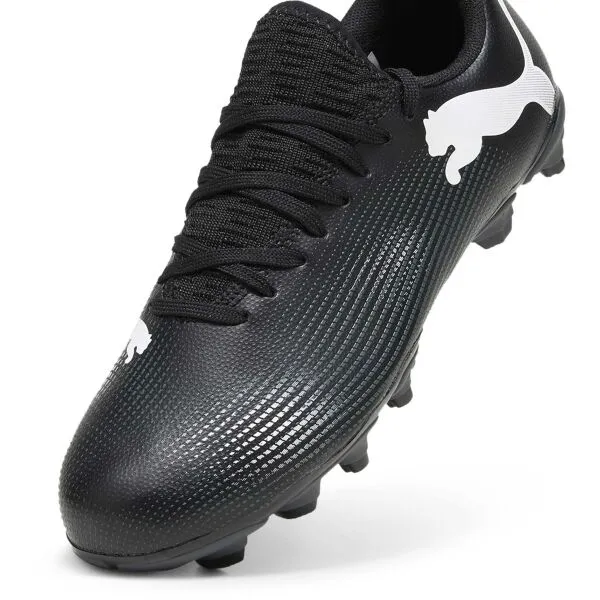 Puma FUTURE 7 PLAY FG/AG JR Detské kopačky, čierna, veľkosť 29