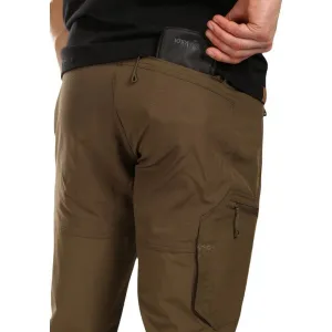 KILPI TIDE Pánske outdoorové nohavice, hnedá, veľkosť