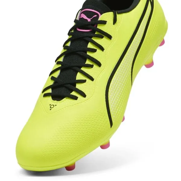 Puma KING PRO FG/AG Pánske kopačky, žltá, veľkosť 42