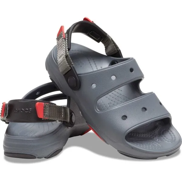 Crocs CLASSIC ALL-TERRAIN SANDAL K Detské sandále, sivá, veľkosť 29/30