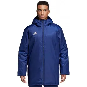 adidas CORE18 STD JKT Pánska športová bunda, modrá, veľkosť